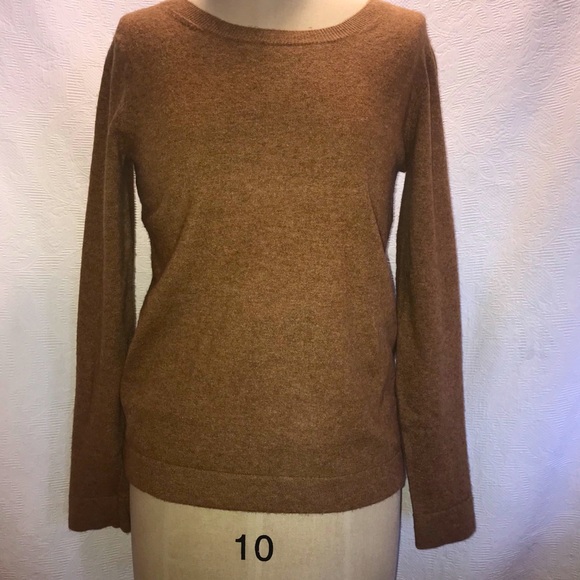 JCrew mercantile bronze M openneck sweater - Picture 1 of 8